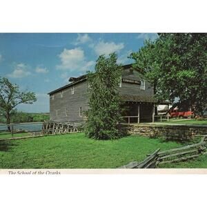 Edwards Mill Unposted Vintage Postcard School of the Ozarks Point Lookout MO